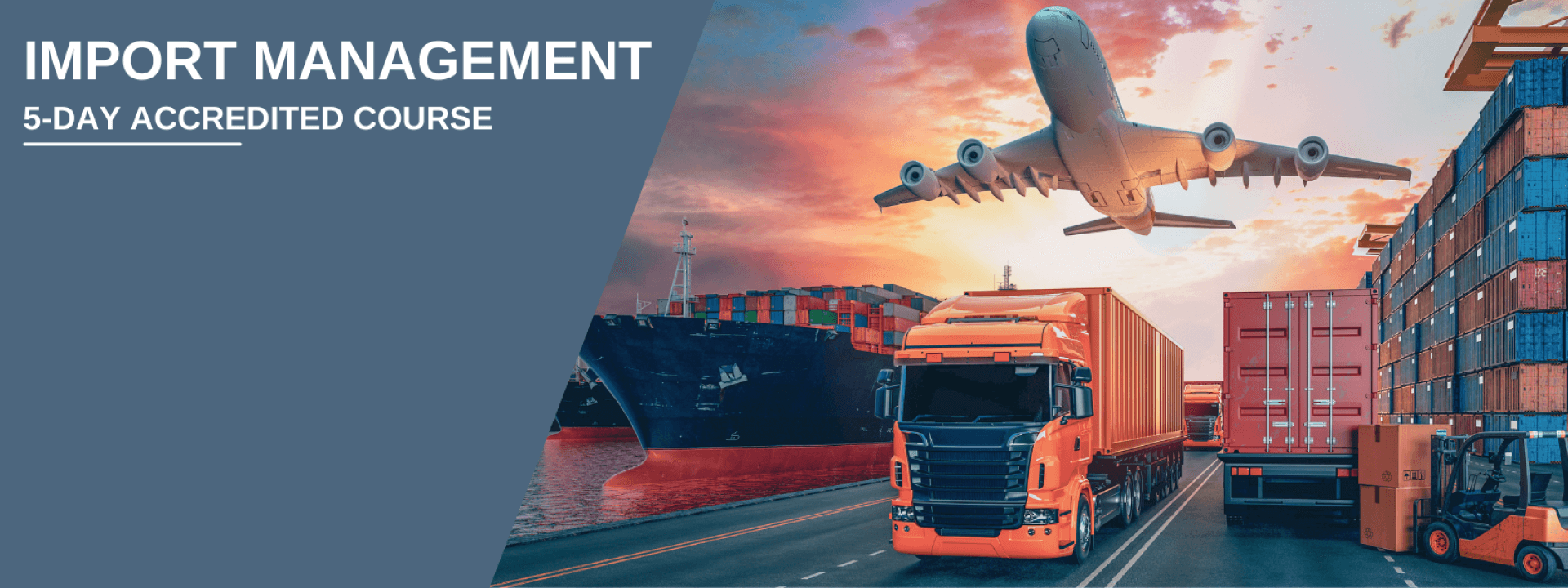 Import Management 5-Day Online Certificate Course-Moodle Lms